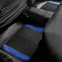 Група А14407СИНЬО нехлъзгащ универсален килим син автомобил стелки с освежител за въздух