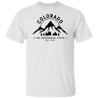 Графична Америка щат Колорадо стогодишнина щат САЩ Мъжка графична тениска