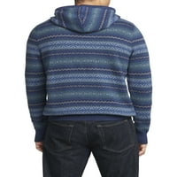 Мъжки пуловер качулка