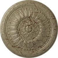Екена мелница 24 од 5 8 п таванен Медальон, ръчно изрисуван пустинен Гоби