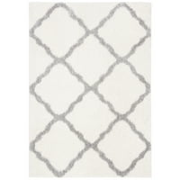 Парма Лиза Геометричен килим от Шато Лион, крем сиво, 5'3 7'6