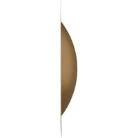 Екена Милуърк 5 8 в 5 8 х Слоун Ендуравал декоративен 3д стенен панел, светло златно покритие