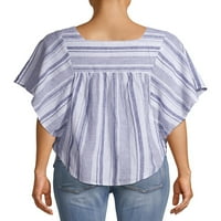 плажна блуза за жени на Зои квадратна деколте