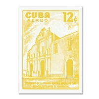 Марка изобразително изкуство Куба печат ви Брайт платно изкуство от Уайлд Епъл портфолио