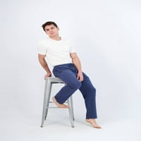 Мъжки памучни панталони за сън, размери с-3КСЛ, Мъжки пижами